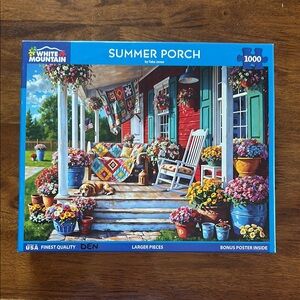 White Mountain Summer Porch Puzzle